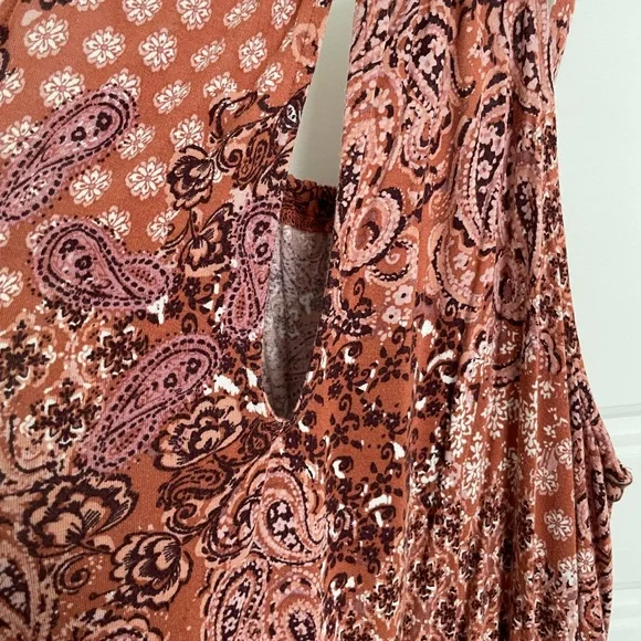 Maurice’s Causual Paisley Print Romper - Size Lg - Picture 5 of 10